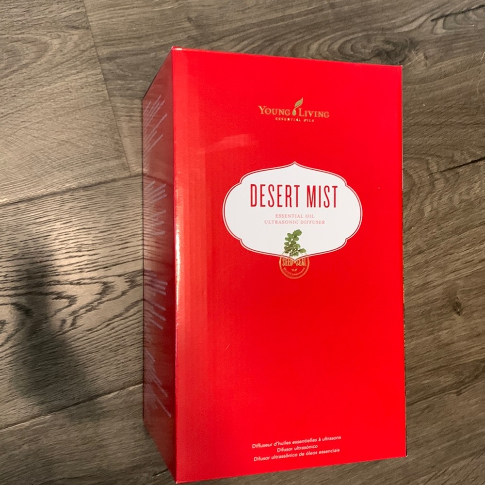 Young Living Desert Mist Essential Oil Diffuser Light NEW